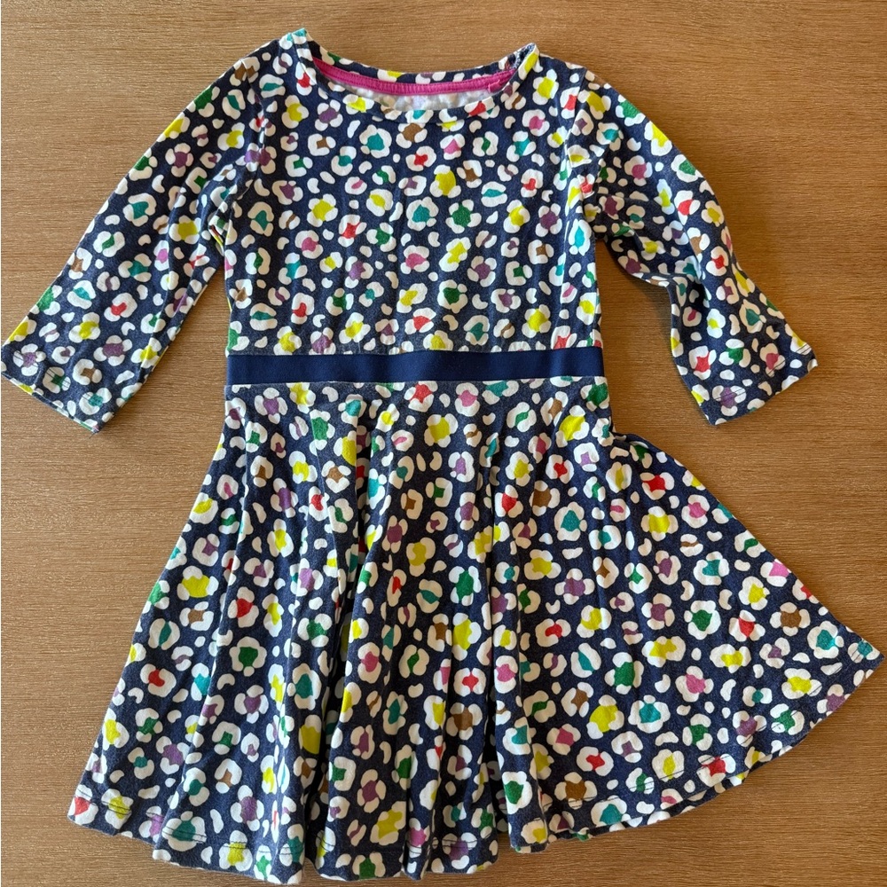 Mini Boden Multicolor Patterned Kids Dress